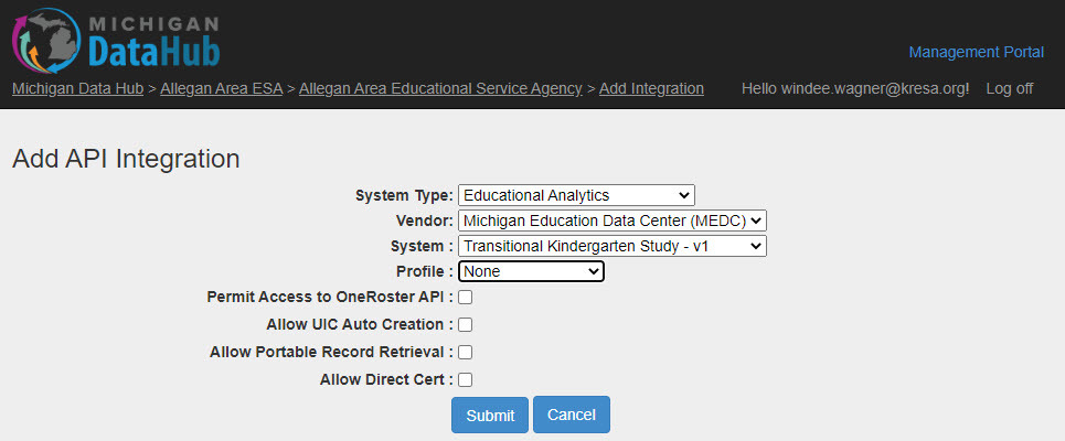 Add API Integration