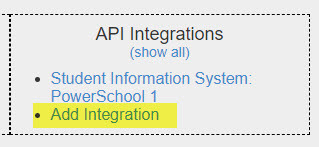 API Integrations